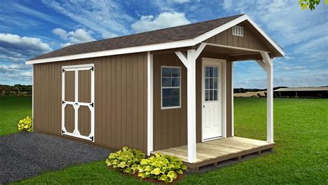 lowes pre built storage sheds